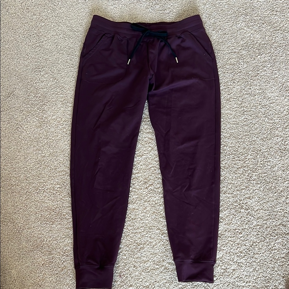 Dark Purple Jogger Pants
